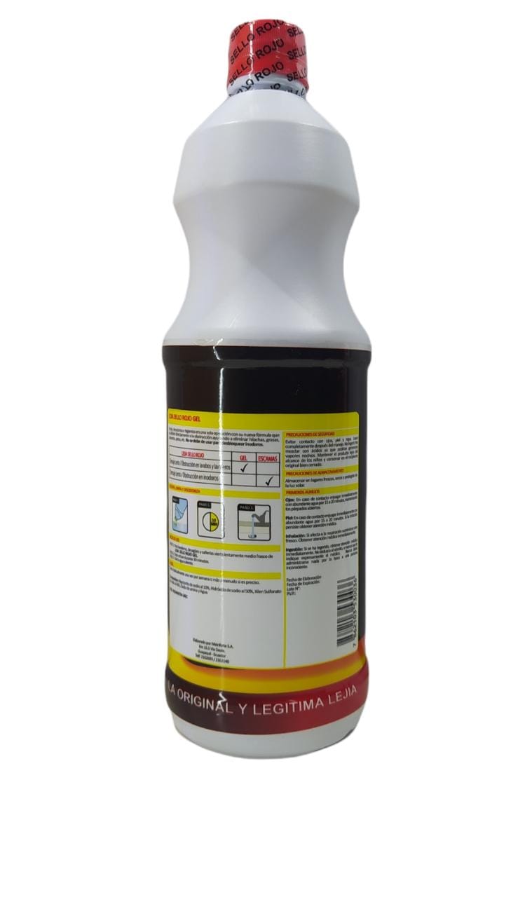 LITRO GEL LEJIA SELLO ROJO Lt (7862103530036) -